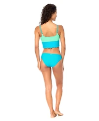 Raisins Women's Sunday Ruched-Waist Swim Bottoms