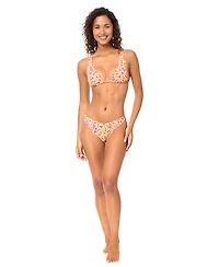 Raisins Women's Extended Slide Printed Swim Bikini Top