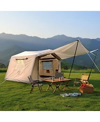 Streamdale Furniture 2025 Upgraded Inflatable Tent with Extended Awning