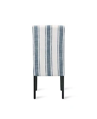 Streamdale Furniture Streamdale Contemporary Upholstered Dining Chairs with Rubberwood Legs (Set of 2