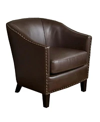 Streamdale Furniture Streamdale Bonded Leather Club Chair