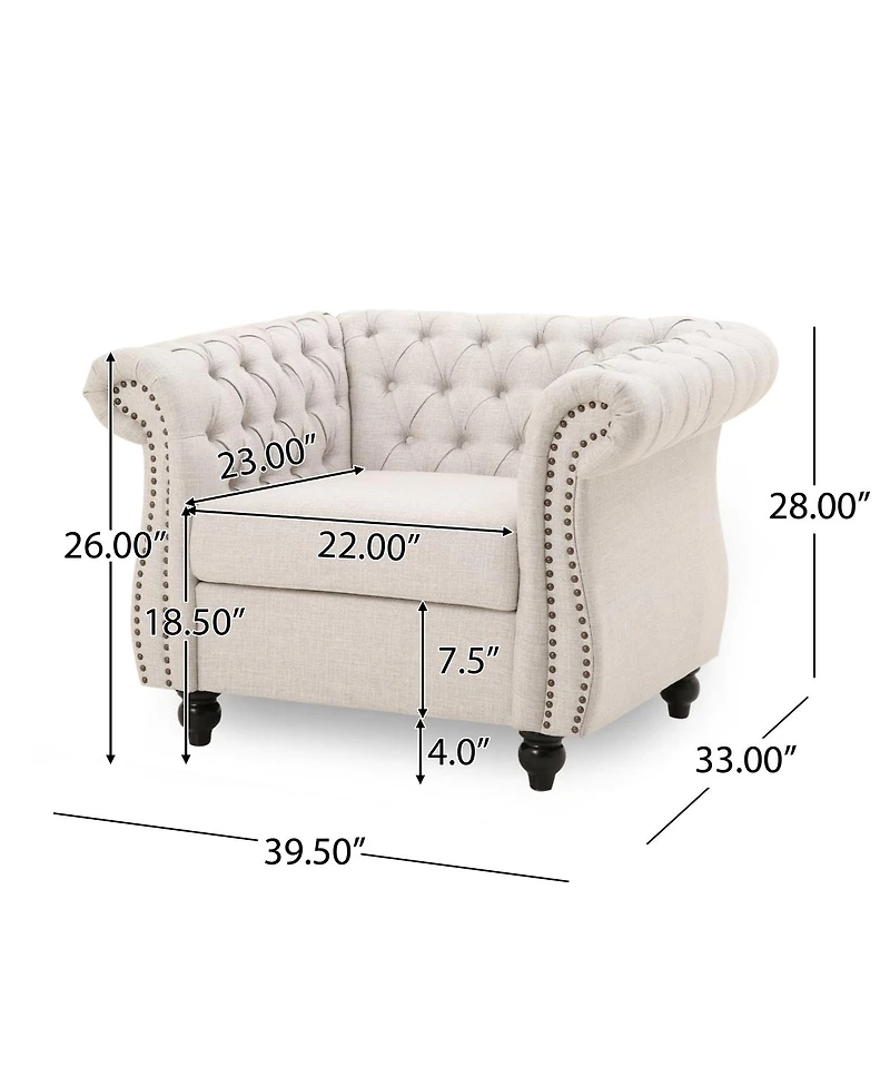 Streamdale Furniture Chesterfield Club Chair