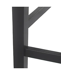 Streamdale Furniture Farmhouse Upholstered Wood Counter Stools