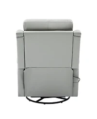 Streamdale Furniture Streamdale Modern 8-Point Massage Recliner with Heat & Storage