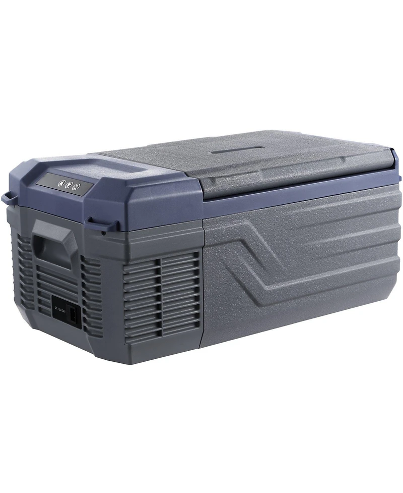 Mecale 15 L 12 Volt Single Zone Car Refrigerator with -4°F to 68°F Range