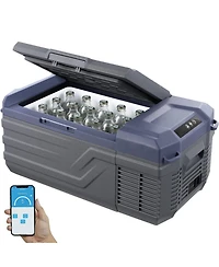 Mecale 15 L 12 Volt Single Zone Car Refrigerator with -4°F to 68°F Range