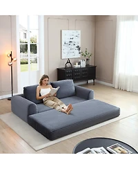 Streamdale Furniture 2-in-1 Folding Convertible Sofa Bed