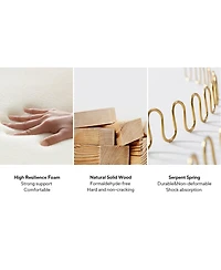 Streamdale Furniture Fashionable modular chenille sofa with iron and wood frame