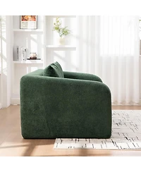 Streamdale Furniture 71" 2-in-1 Pull Out Loveseat Sofa Bed with Pillows