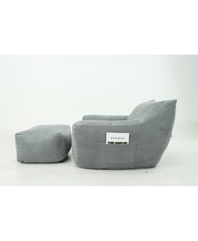 Streamdale Furniture Oversized Comfy Bean Bag Chair for Adults