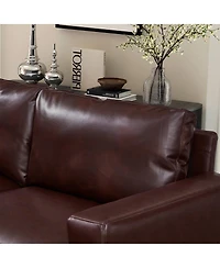 Streamdale Furniture 112" Luxury Pu Leather Sofa