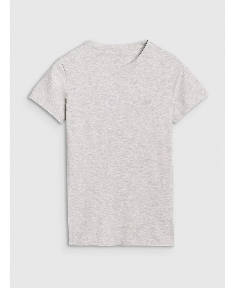 4F Women's Slim Plain T-Shirt