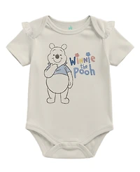 Disney Baby Boys' Winnie-the-Pooh Print Jacket, Bodysuit and Pants, 3-Piece Set