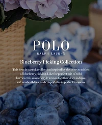 Polo Ralph Lauren Baby Girls' Blueberry Collared Shirt Dress and Bloomers, 2-Piece Set