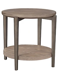 Tayen 24" Round Bottom Shelf End Table