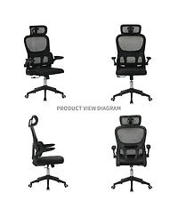 Streamdale Furniture High Back Ergonomic Big & Tall Office Chair w/ 3D Headrest & Lumbar Support