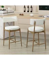 Streamdale Furniture Mid Century Modern Counter Stools (Sets of 2)