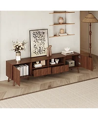 Streamdale Furniture Modern Tv Stand for TVs up to 85 inches