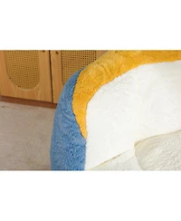 Streamdale Furniture Faux Fur Oversized Bean Bag Chair