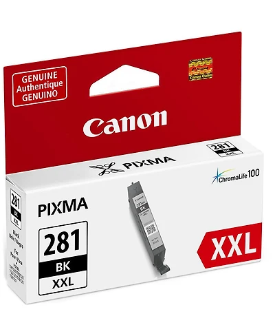 Canon Cli-281 Xxl Black Ink Tank for Select Pixma Printers - 11.7ml