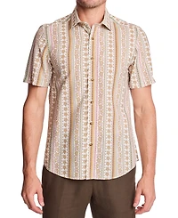 Paisley & Gray Men's Slim-Fit Spread Collar Shirt