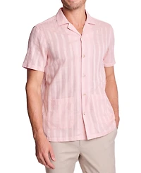 Paisley & Gray Men's Striped Camp Collar Shirt