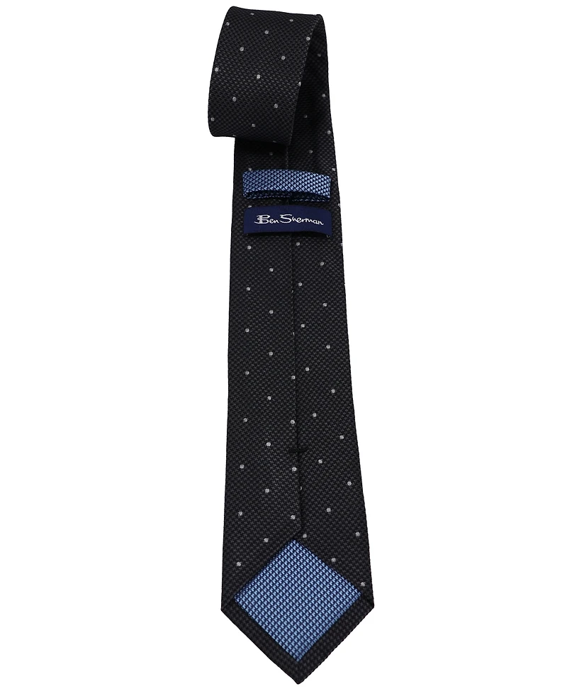 Ben Sherman Men's Dotted Slim Tie