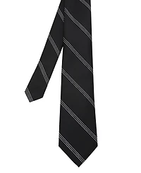 Dkny Men's Slim Design Pin Stripe Neck Tie