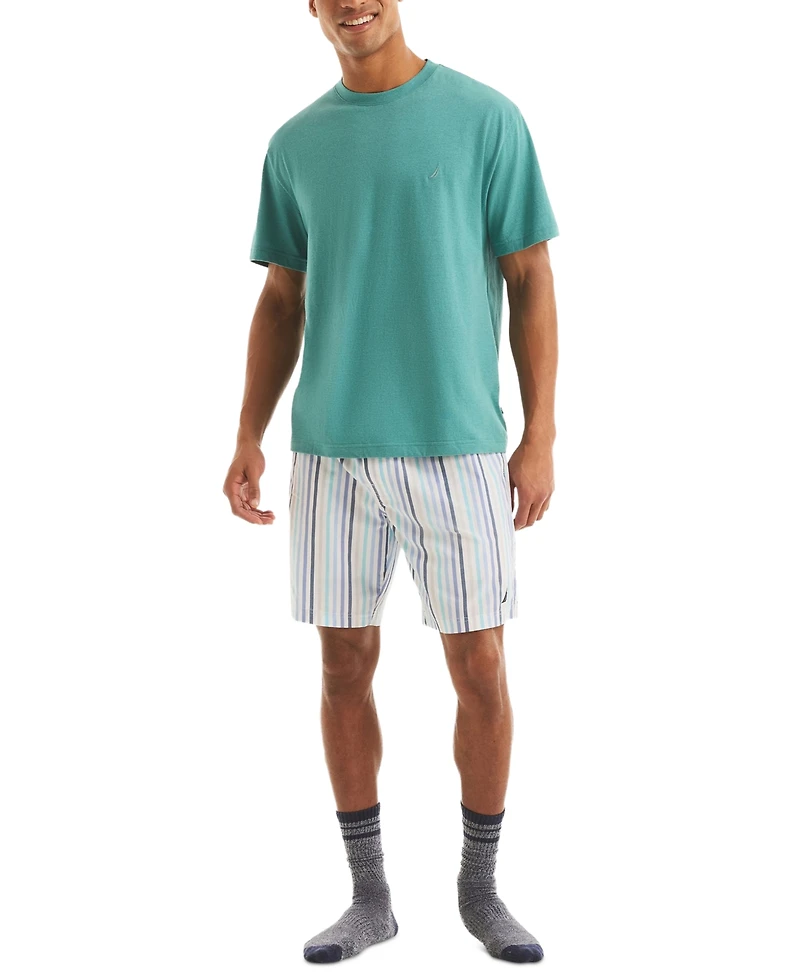 Nautica Men's Short-Sleeve Crewneck Pajama T-Shirt
