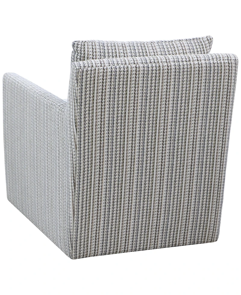 Corine 33" Upholstered Swivel Chair