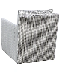 Corine 33" Upholstered Swivel Chair