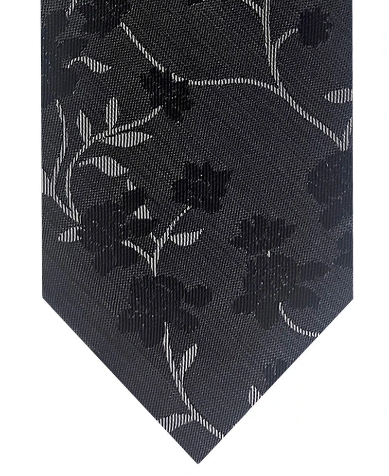 Van Heusen Men's Tonal Floral Slim Tie