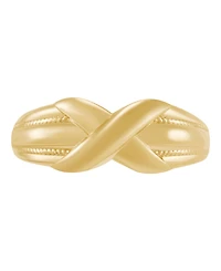 Macy's Knot Band Ring 10k Yellow Gold