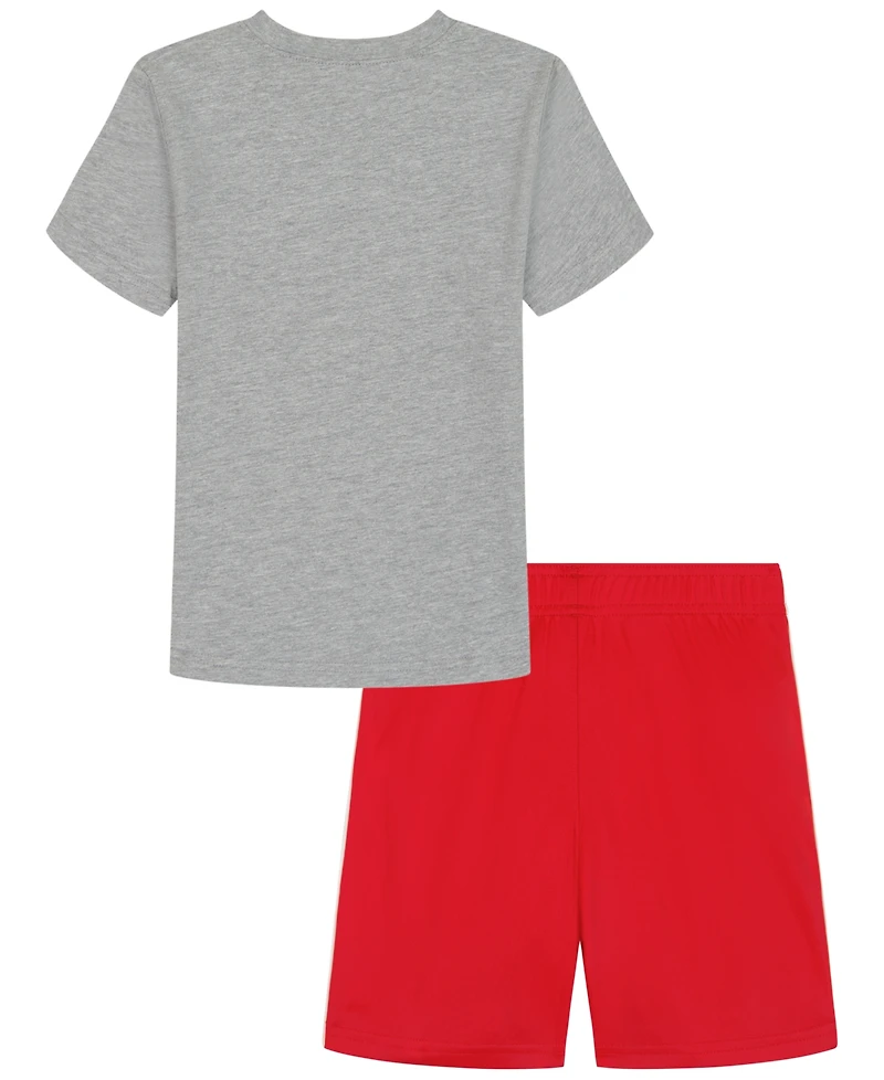 Under Armour Boys' 2T-7 Graphic T-Shirt and Shorts, 2-Piece Set