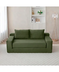 Streamdale Furniture Memory Foam Cloud Loveseat Sofa