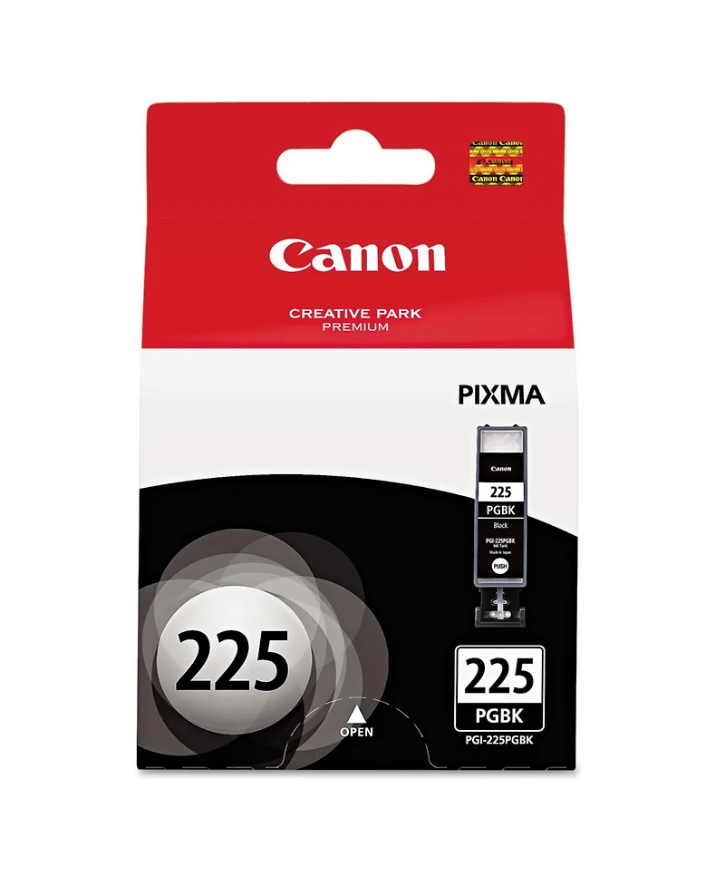Canon Canon Pgi-225 Pigment Black Ink Tank for Select Pixma iP, iX, Mg, Mx Series Printers