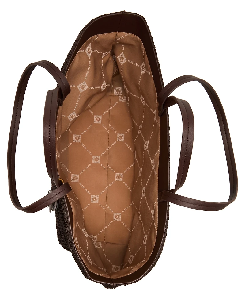 Anne Klein Extra-Large Horse Bit Tote Bag