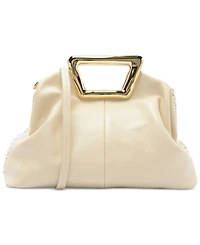 Arezzo Amelia Medium Embroidery Snap Button Crossbody Bag