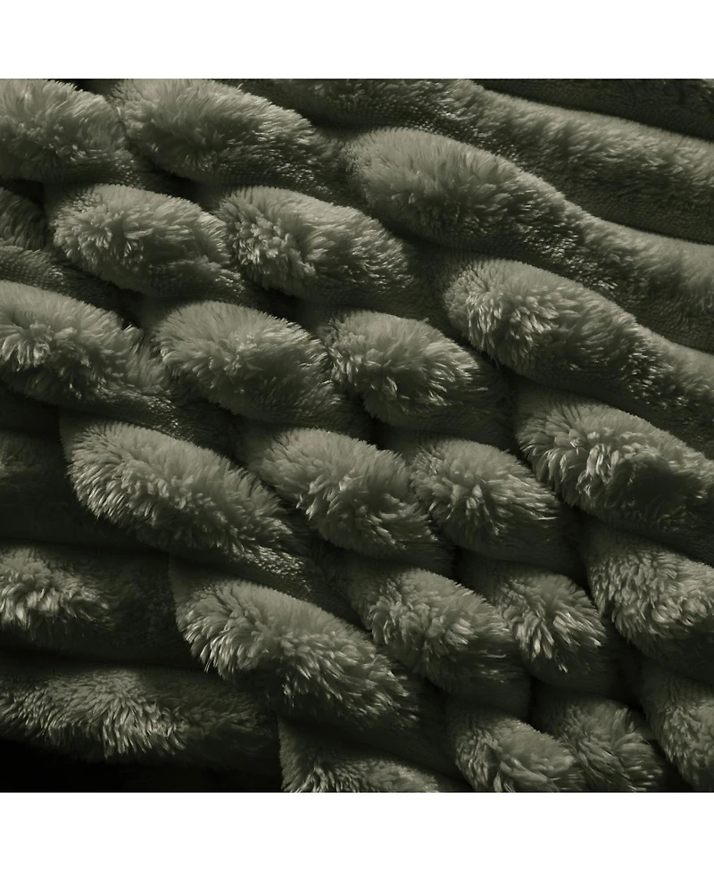 Streamdale Furniture Plush Corduroy Ottoman