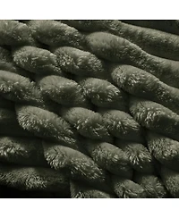 Streamdale Furniture Plush Corduroy Ottoman