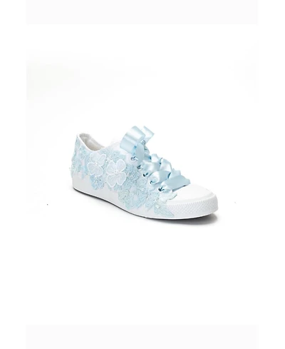 Forever & Always Shoes Women's Serenelle Lace Bridal Sneaker
