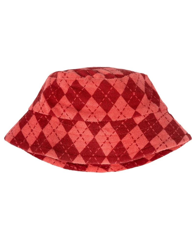 Harry Potter Baby Boys 3-Pc Hogwarts Crest Top, Argyle Shorts & Reversible Bucket Hat Set