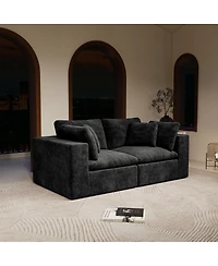 Streamdale Furniture Modular Sectional Sofa Seat, Upholstered Couch for Living Room