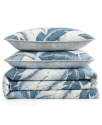 Tommy Bahama Home Vintage Palms Cotton Reversible 3-Pc. Quilt Set