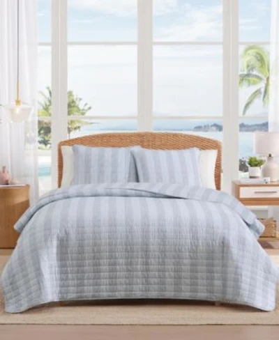 Tommy Bahama Home Bahama Weekend Stripe Cotton Reversible Quilt Sets