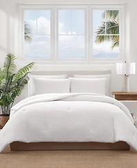 Tommy Bahama Home Pebble Texture Seersucker 3-Pc. Comforter Set, King