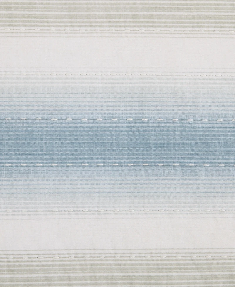 Tommy Bahama Home Prima Island Stripe Cotton Reversible 3-Pc. Quilt Set