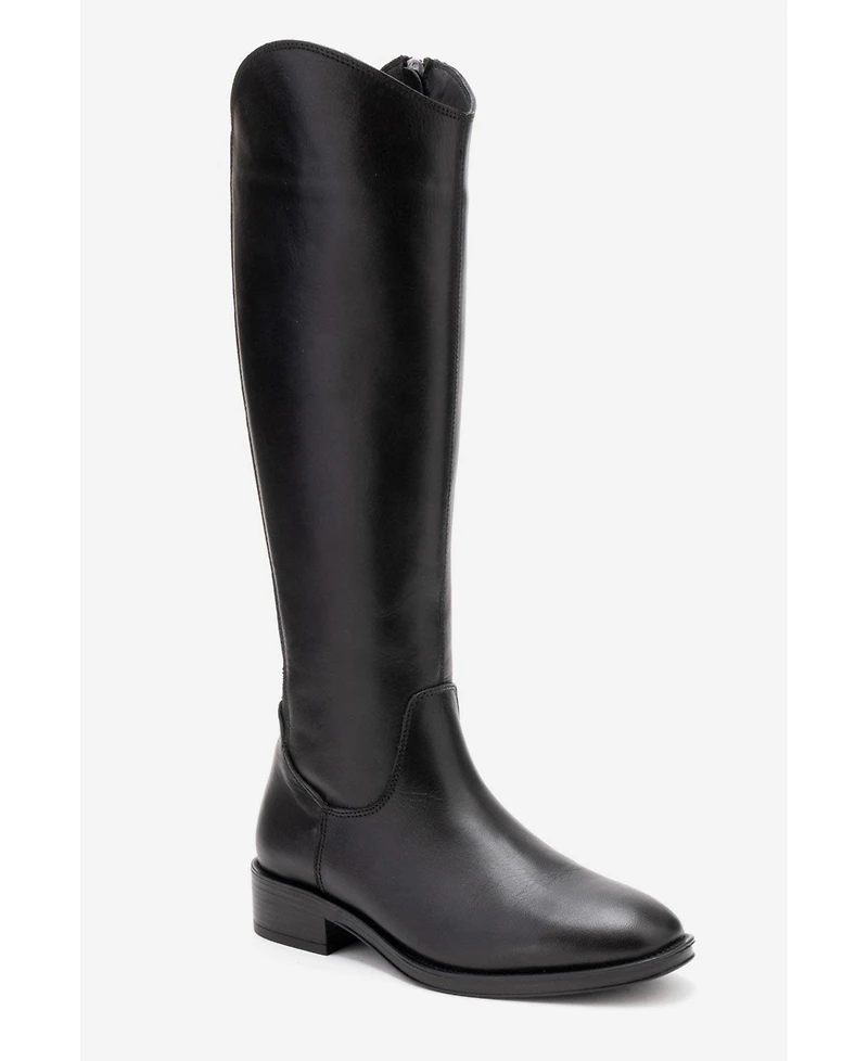 Forever and Always Shoes Women's Ruiz Leather Knee High Boot