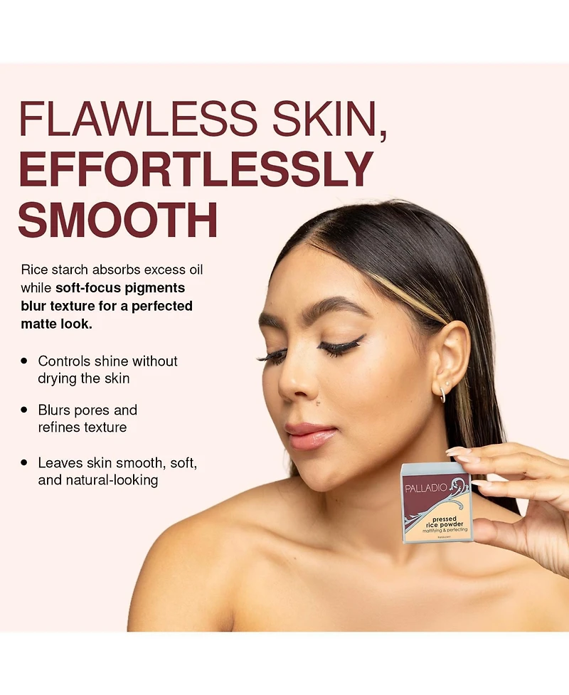 Palladio Pressed Rice Powder - 0.26 oz