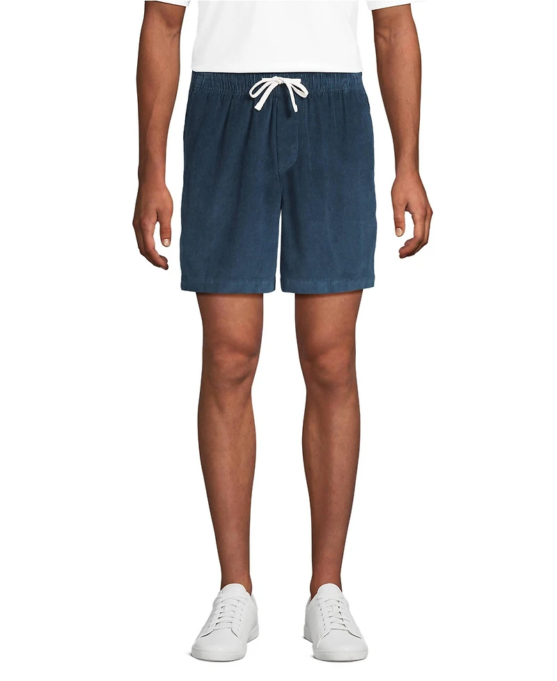 Lands' End Men's 7" Classic Fit Corduroy Deck Short